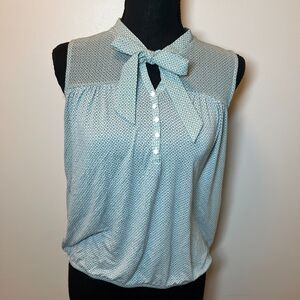Ann Taylor Loft Sage Green Medium Petite Blouse